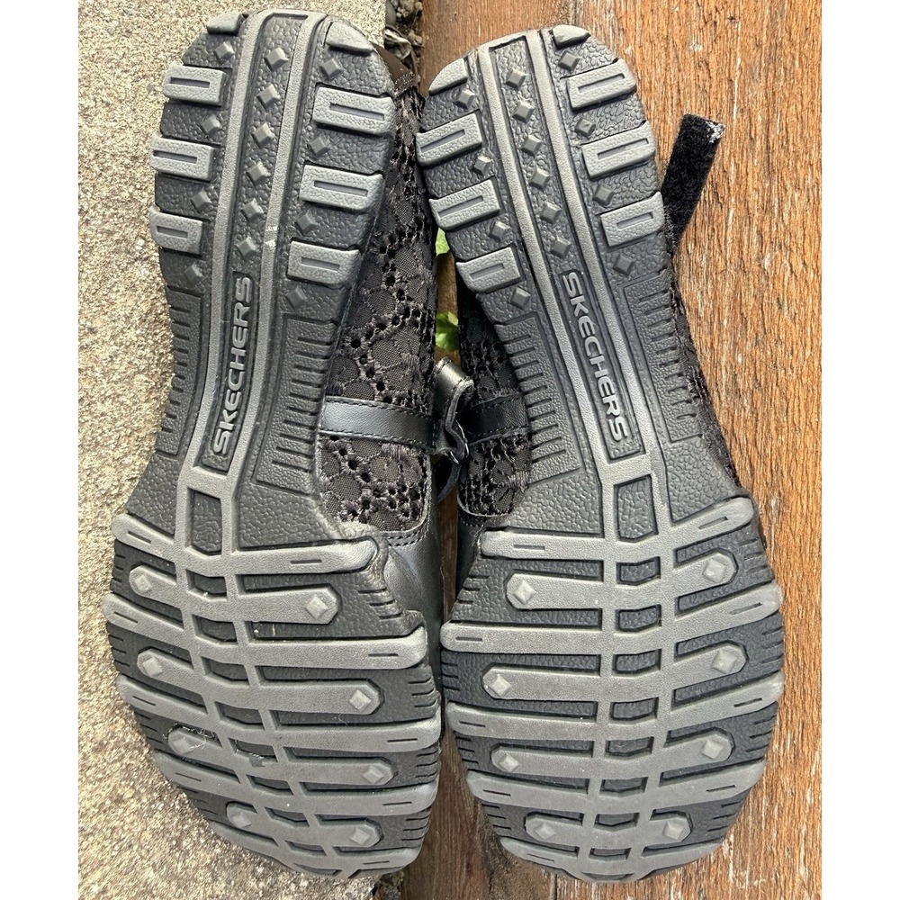 SKECHERS Mary Jane 21687 Black Casual Active Shoes Womens Size US 6.5 EU 36.5 - Picture 6 of 6
